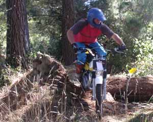 Classic Trials at North Loburn, S Jones. Yamaha TY250